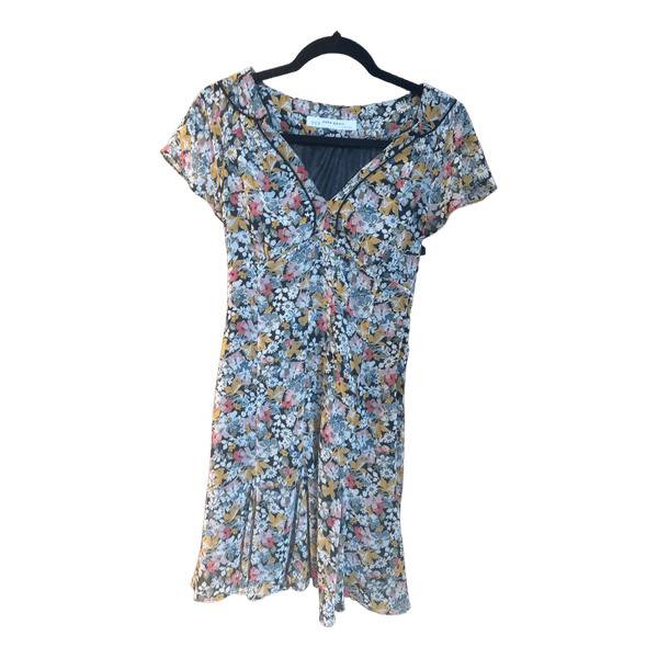Floral print casual dress