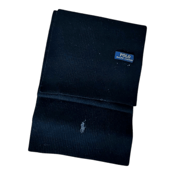 Musta neulottu huivi, Polo Ralph Lauren