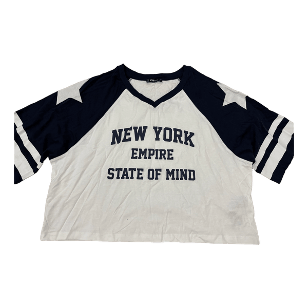 New York crop top