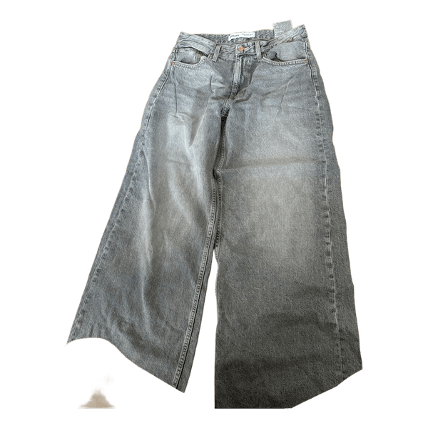 Grå wide leg jeans