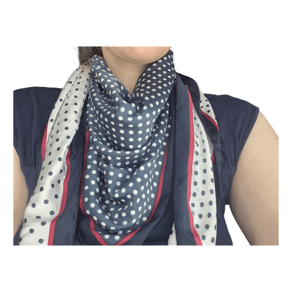 Polka dot scarf