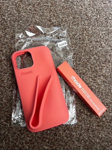 Rhode phone case and lip tint case for 13/14/15