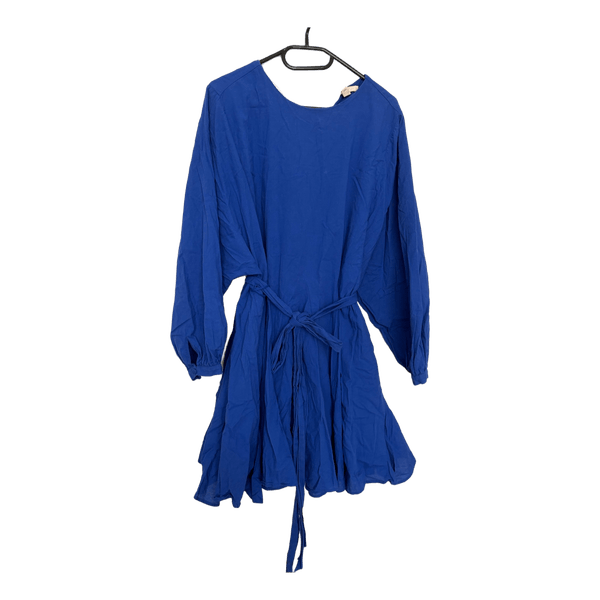 Blue mini dress
