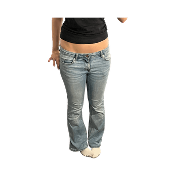 Low rise jeans