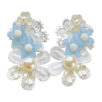 Isot kukkaiset korvakorut jewelry