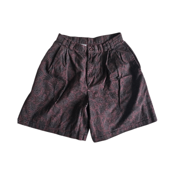 High-waist tailored shorts