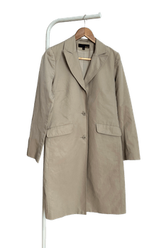 Vintage H&M beige cotton blend trench coat
