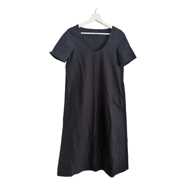 COS black midi dress