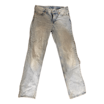H&M straight leg jeans - size 38