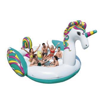 Unicorn island float