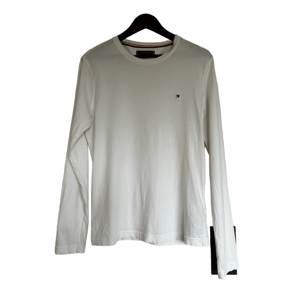Tommy Hilfiger white long-sleeved top