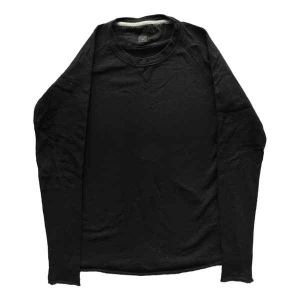 Black long sleeve sweatshirt