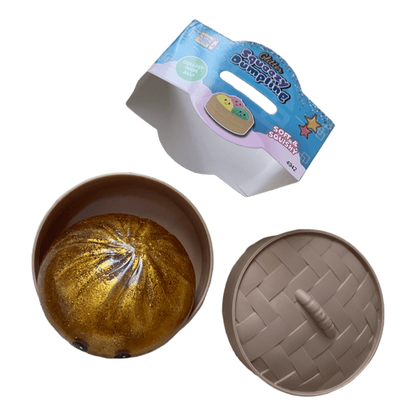 Dumpling glitter gold