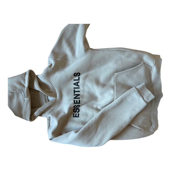 Beige Essentials hoodie