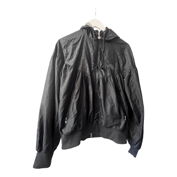 Nike black hooded jacket