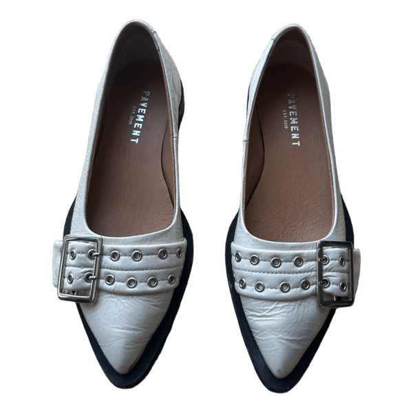 Hvide Pavement ballerina