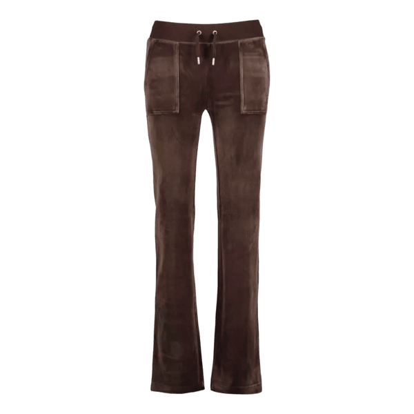 Juicy Couture bruna velourbyxor