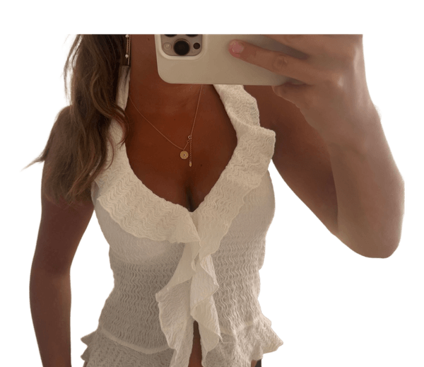Halterneck top