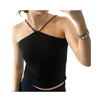 Black crop top