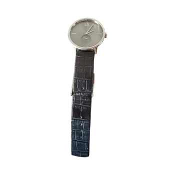 Calvin Klein musta nahka rannekello 