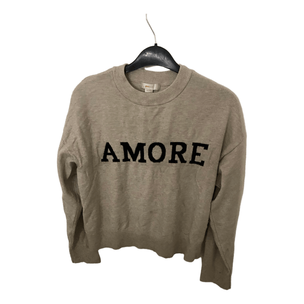 Beige Amore neulepaita