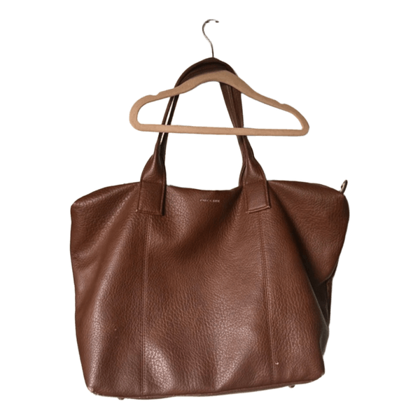 Brun shopper taske