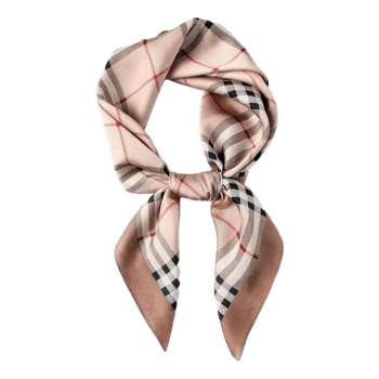 Burrbery silk scarf
