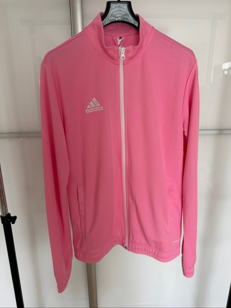 Pink Adidas track jacket