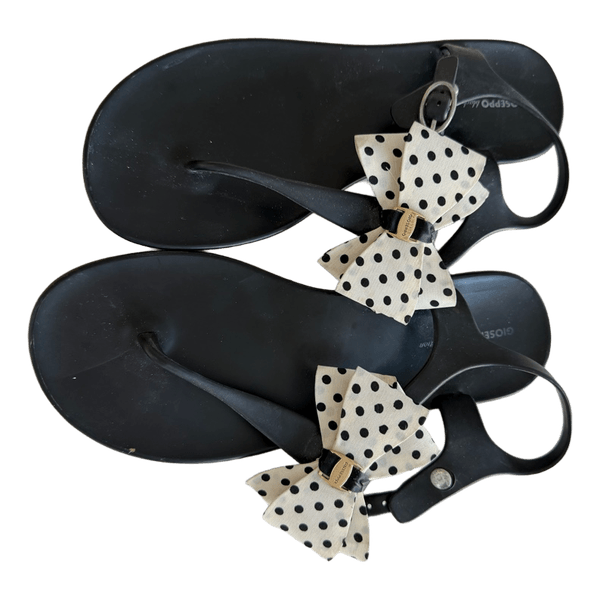 Gioseppo polka dot sandals