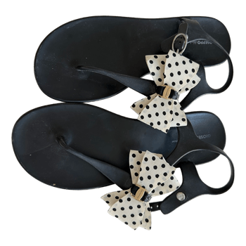Gioseppo polka dot sandals