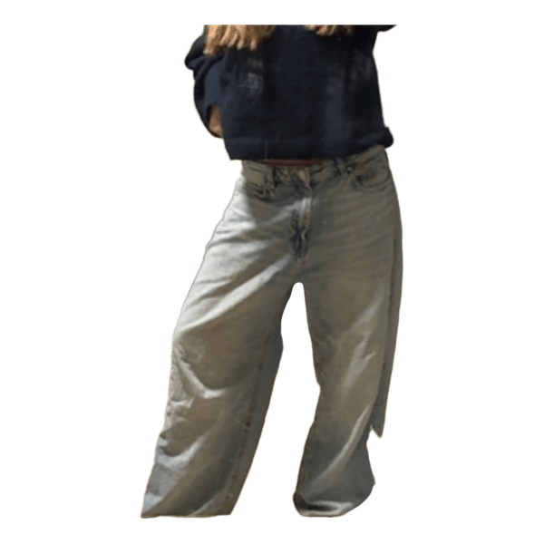 Blue denim jeans
