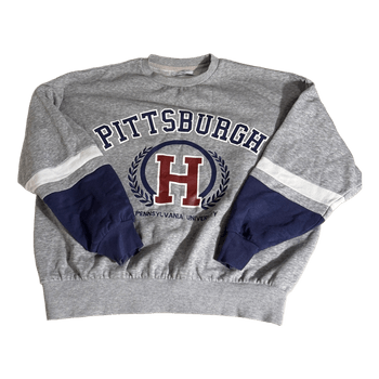 Grey sweatshirt with print