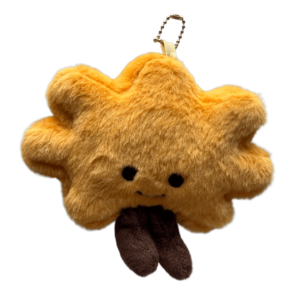 Yellow sunshine keychain
