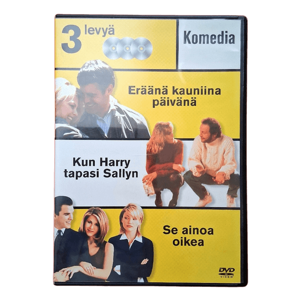 Komedia dvd-boksi kolme elokuvaa