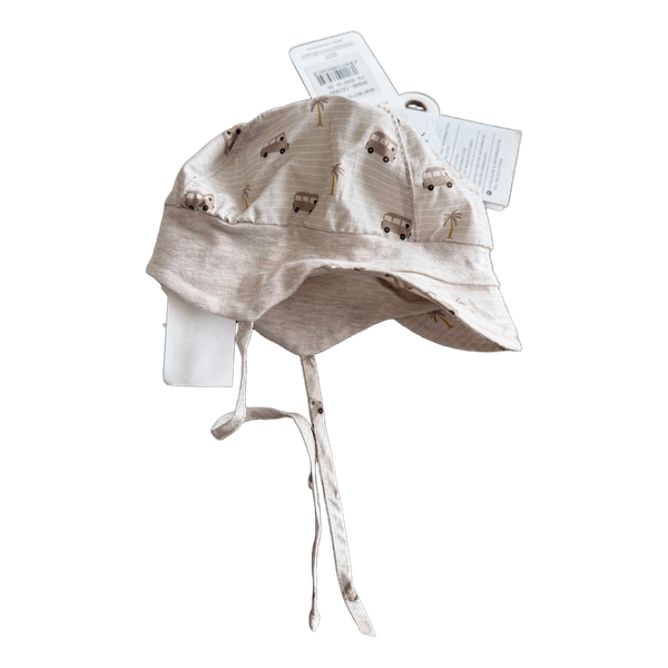 Maximo Beige camper print hat