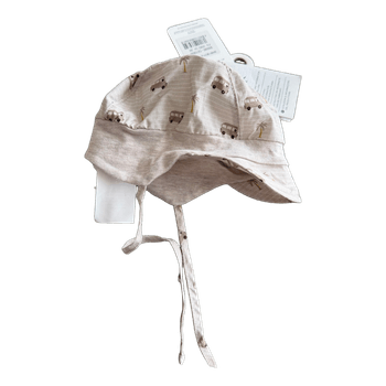 Maximo Beige camper print hat