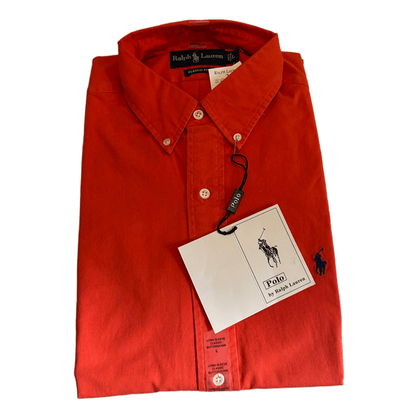 Red Ralph Lauren shirt