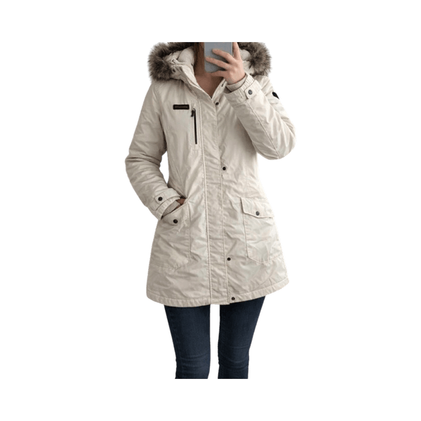White Columbia winter parka