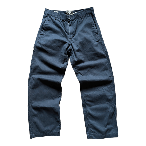 Black cotton trousers