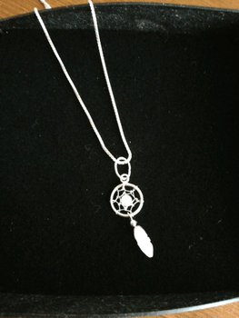 Unisieppari hopeakoru jewelry