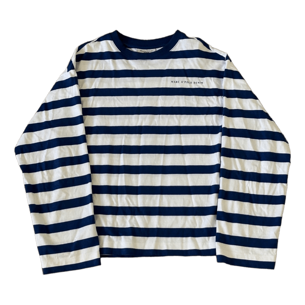 Stribet langærmet Marc O'Polo t-shirt