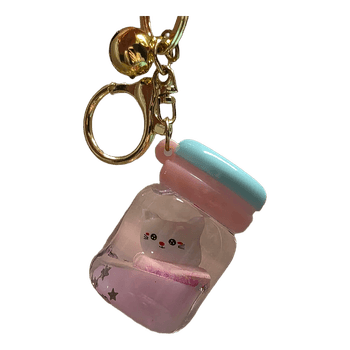 Cat jar keychain