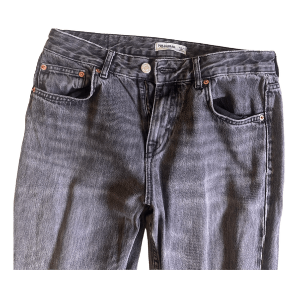 Grå denimbukser