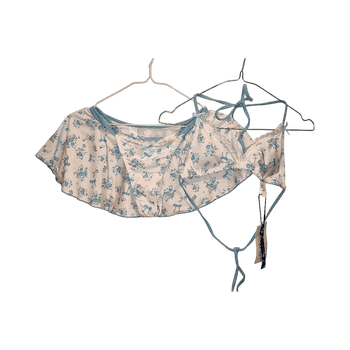 Vaaleansininen bikinit