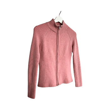 Joyx pink wool mix cardigan 