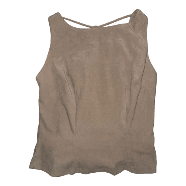 Beige hihaton toppi