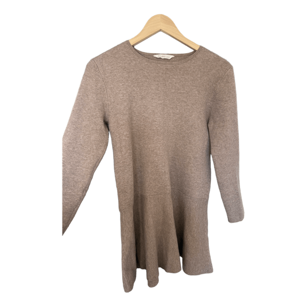 Mango Beige knitted dress