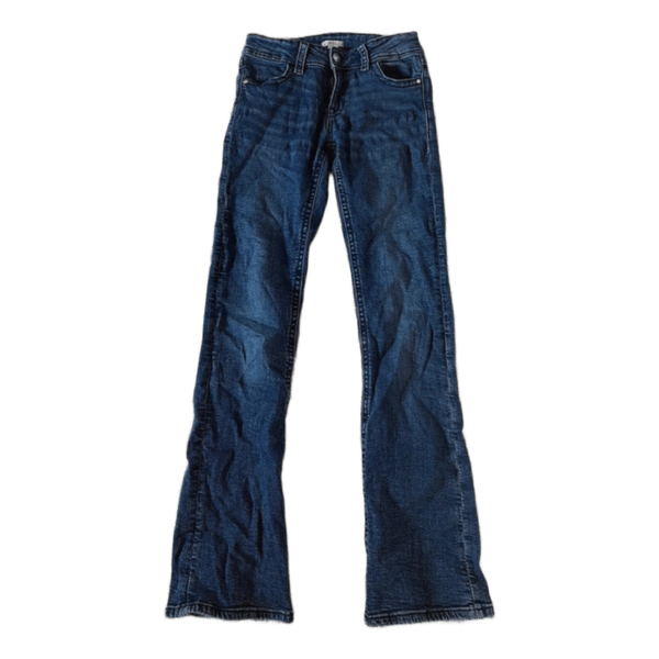 Blå bootcut jeans