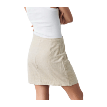 Gina tricot Premium Quality Linen miniskirt