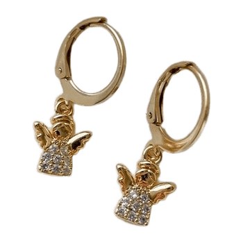 Zircon earrings jewelry
